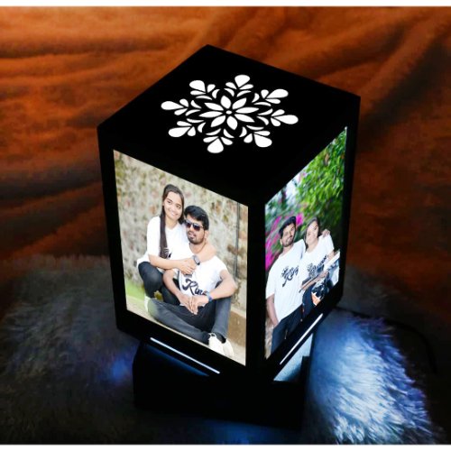 LED Rotation Photo Frame (4 photo) (5”x7” inch) - Image 4