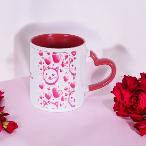 Heart Handle Mug 325ml - Image 4