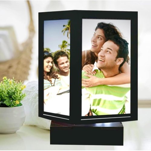 LED Rotation Photo Frame (4 photo) (5”x7” inch) - Image 2