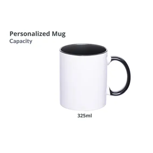 Personalized Inner Coloured Mug - Image 4