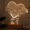 Customized Name Night Lamp for Wedding Marriage Anniversary| Wedding Return Couple Gift