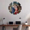 Acrylic Personalized Photo Wall Clock - Shape - 33
